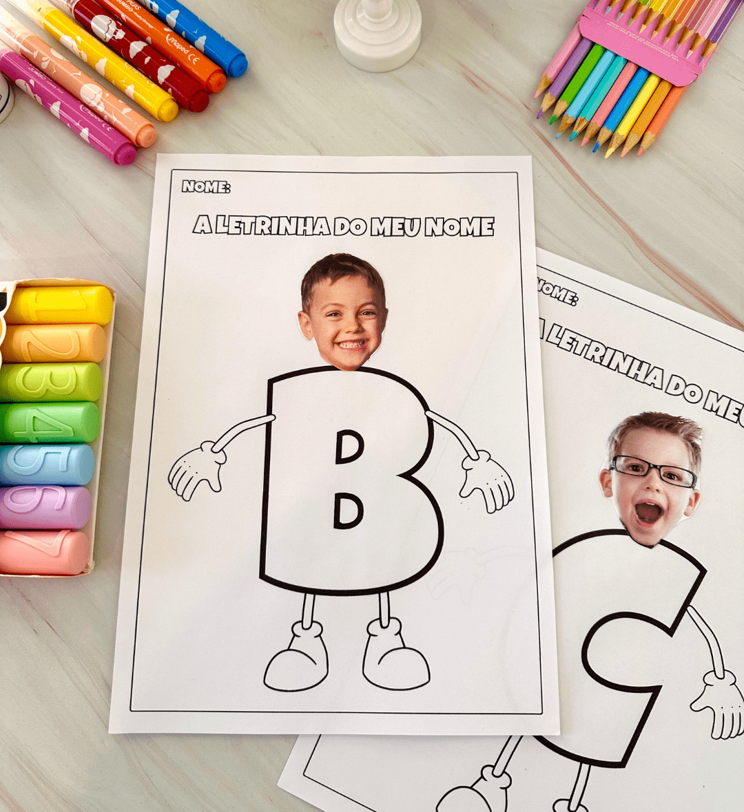 Atividade com nome próprio: A Letrinha do Meu Nome em PDF — amostra 3: Como usar em sala de aula