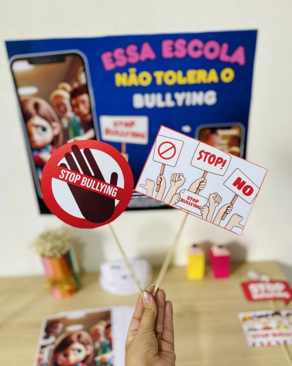 Atividade combate ao bullying educação infantil respeito e empatia na escola PDF para imprimir — amostra 5: O bullying é um…