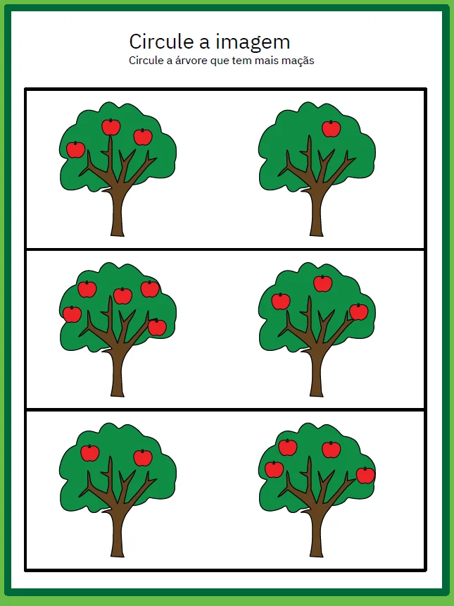 ATIVIDADE COMPARANDO NÚMEROS E QUANTIDADE - ENSINO FUNDAMENTAL — amostra 3: Que tal trabalhar conceitos matemáticos… ATIVIDADE COMPARANDO NÚMEROS E QUANTIDADE - ENSINO FUNDAMENTAL — amostra 3: Que tal trabalhar conceitos matemáticos…