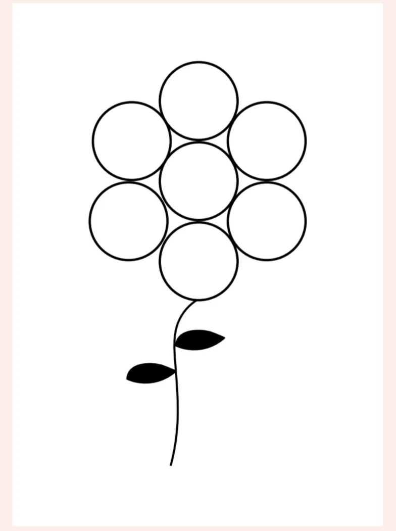 Atividade Complete a Flor Educação Infantil — amostra 2: Atividade lúdica Complete a Flor em PDF para imprimir, excelente…