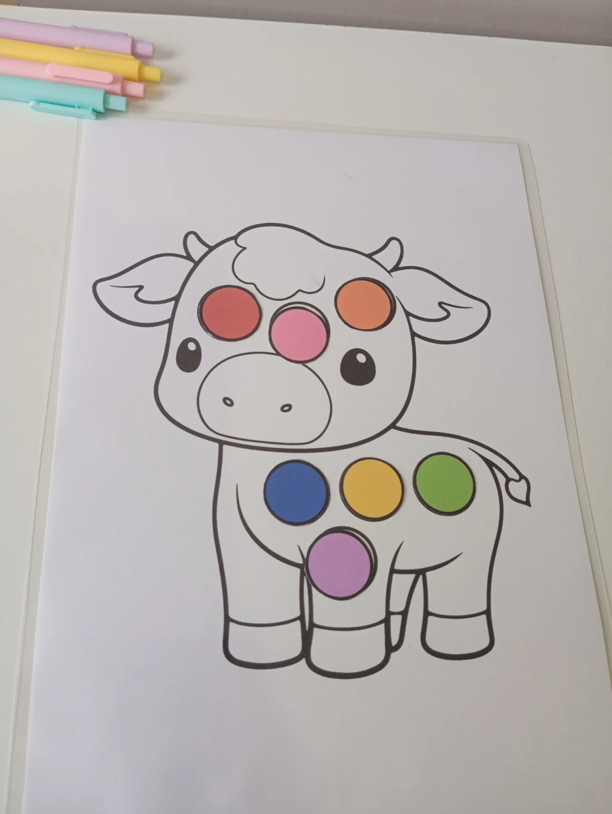 Atividade: complete a vaquinha – PDF para Imprimir — amostra 2: Perfeita para Educação Infantil e anos iniciais