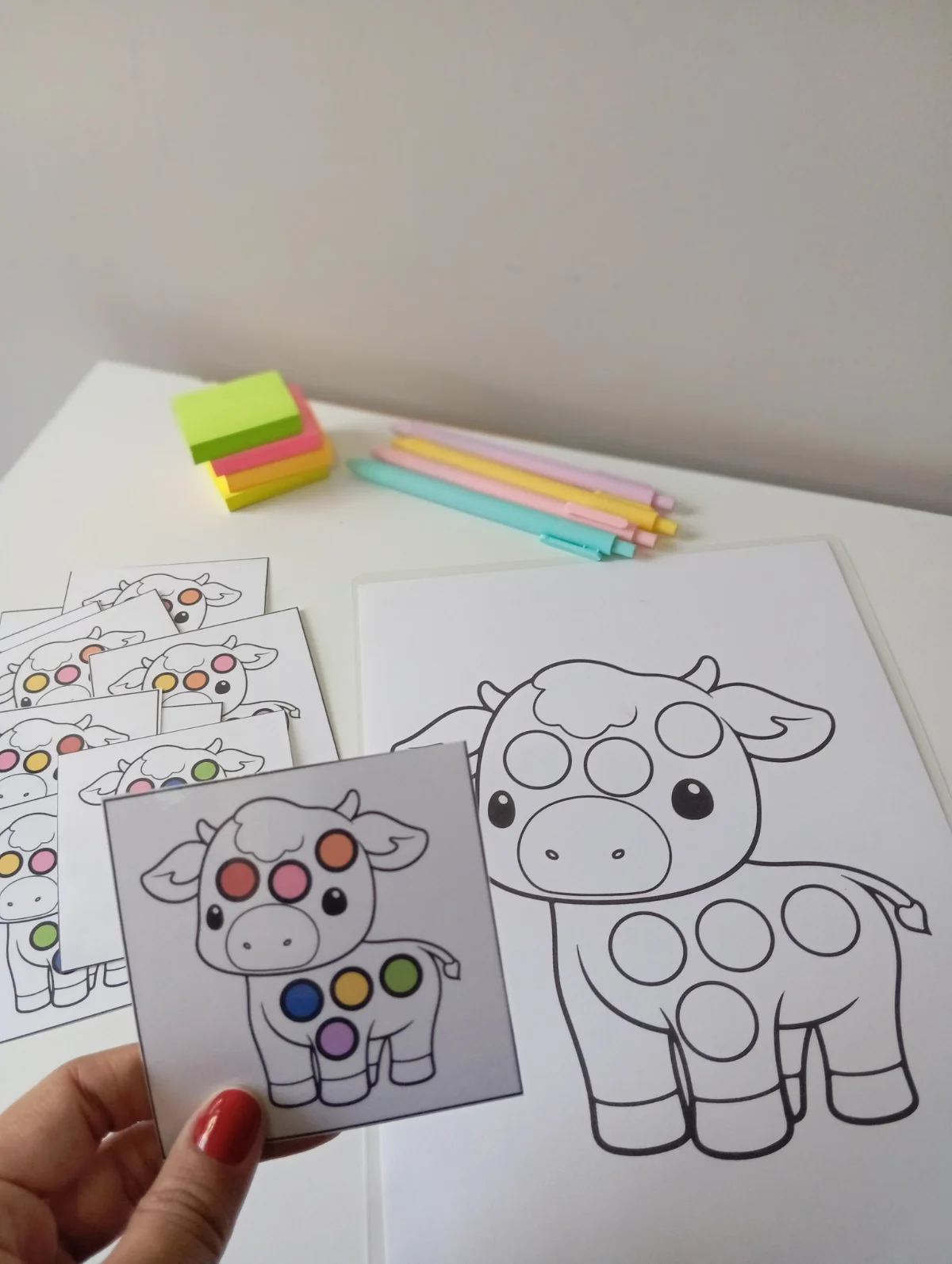 Atividade: complete a vaquinha – PDF para Imprimir — amostra 4: Perfeita para Educação Infantil e anos iniciais