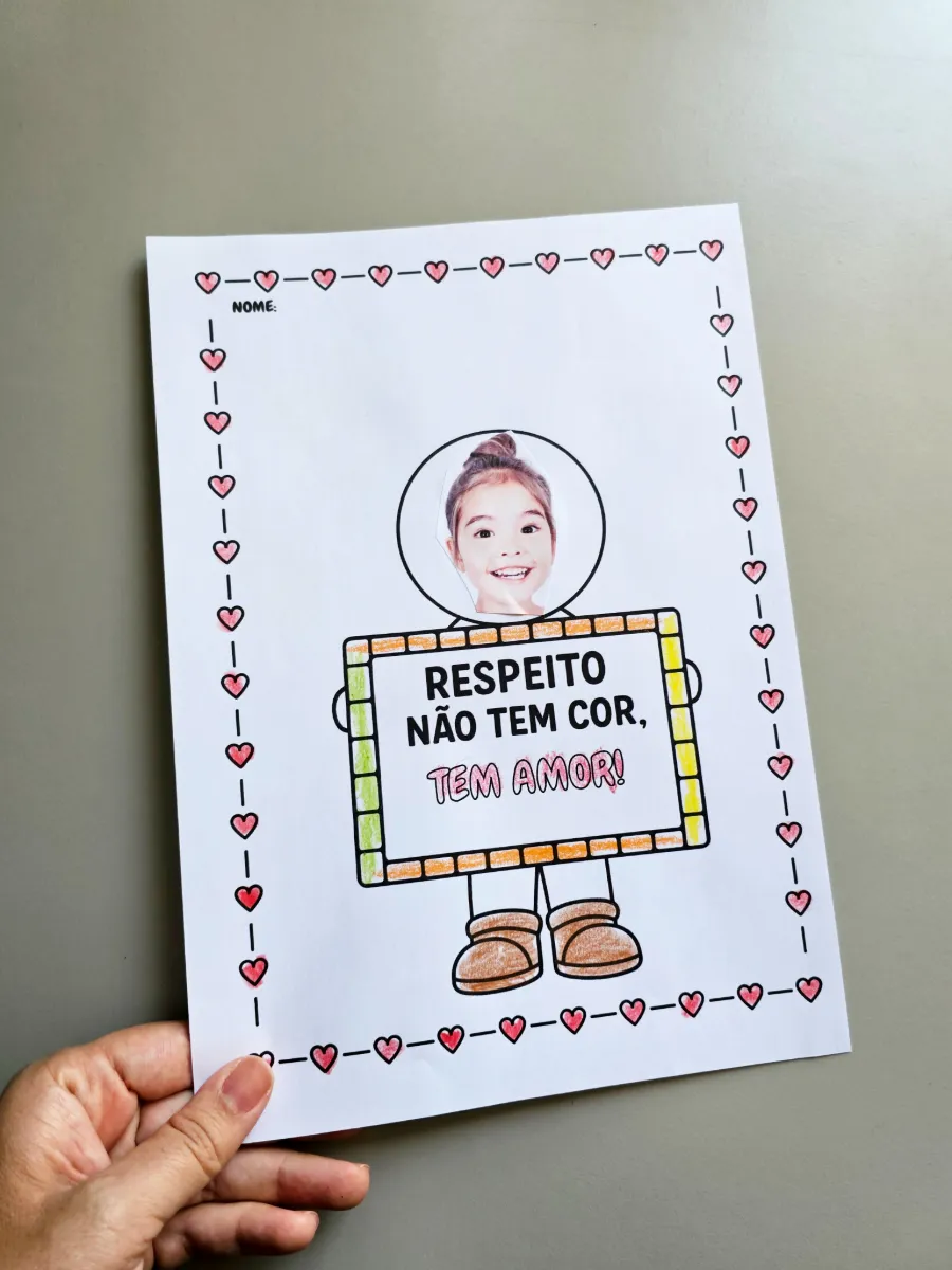 ✊🏾 ATIVIDADE – CONSCIÊNCIA NEGRA / Educação Infantil — amostra 1: 🏫 Ótima opção para projetos sobre Consciência Negra e…