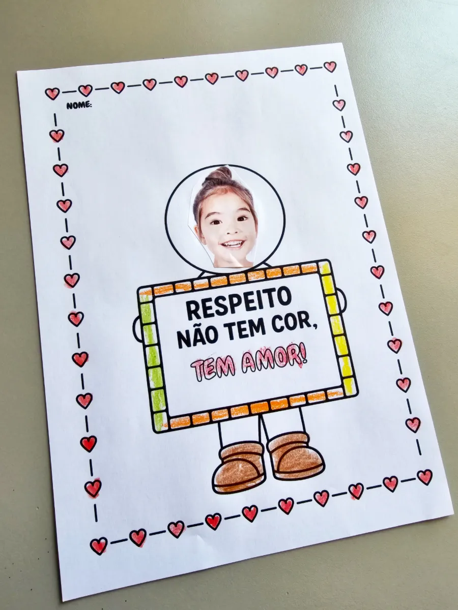 ✊🏾 ATIVIDADE – CONSCIÊNCIA NEGRA / Educação Infantil — amostra 2: 🏫 Ótima opção para projetos sobre Consciência Negra e…