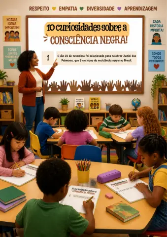 Atividade Consciência Negra - pesquisa e curiosidades — amostra 3: Como usar em sala