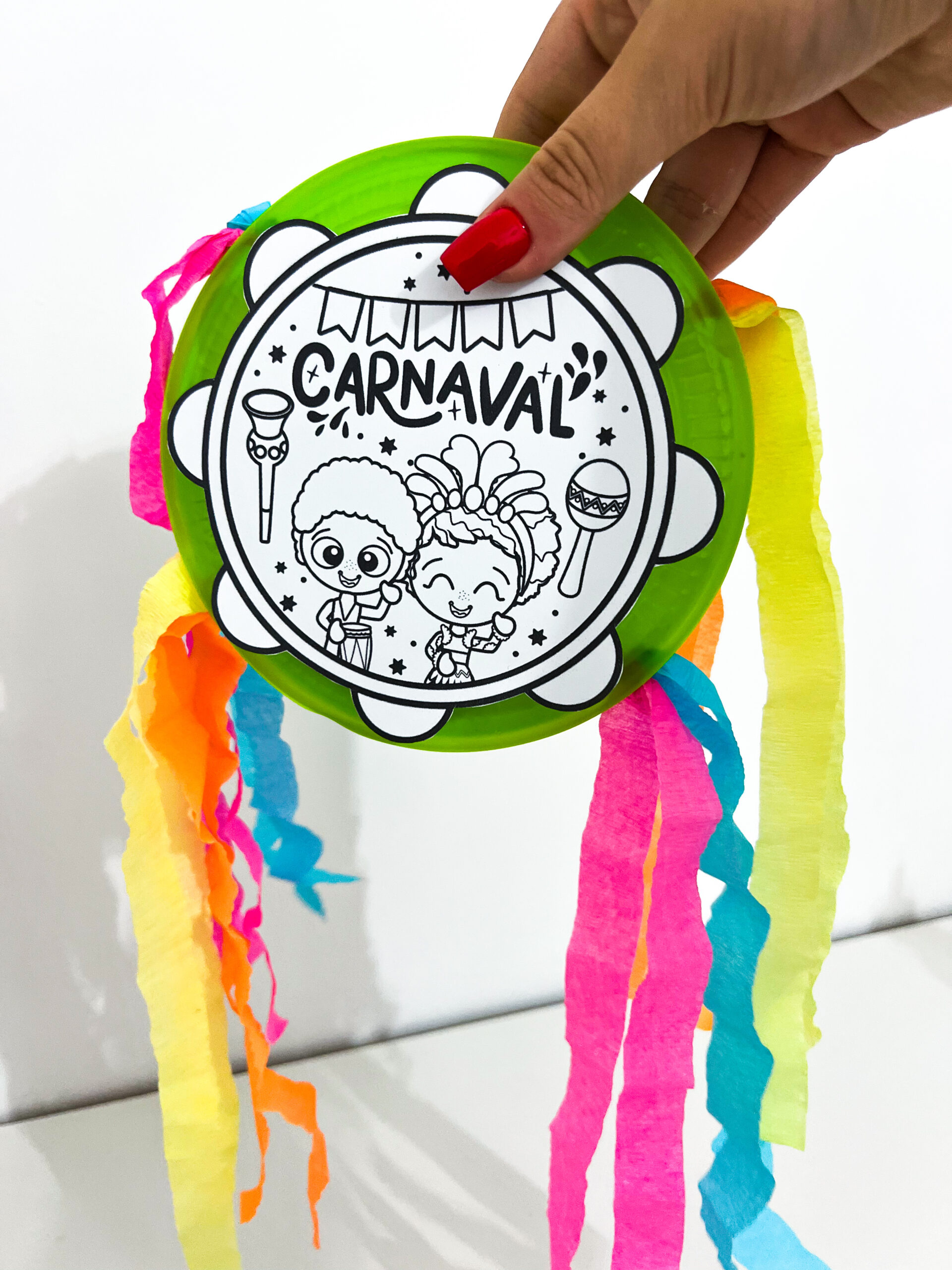 Atividade criativa: pandeiro – Material Pedagógico — capa do material