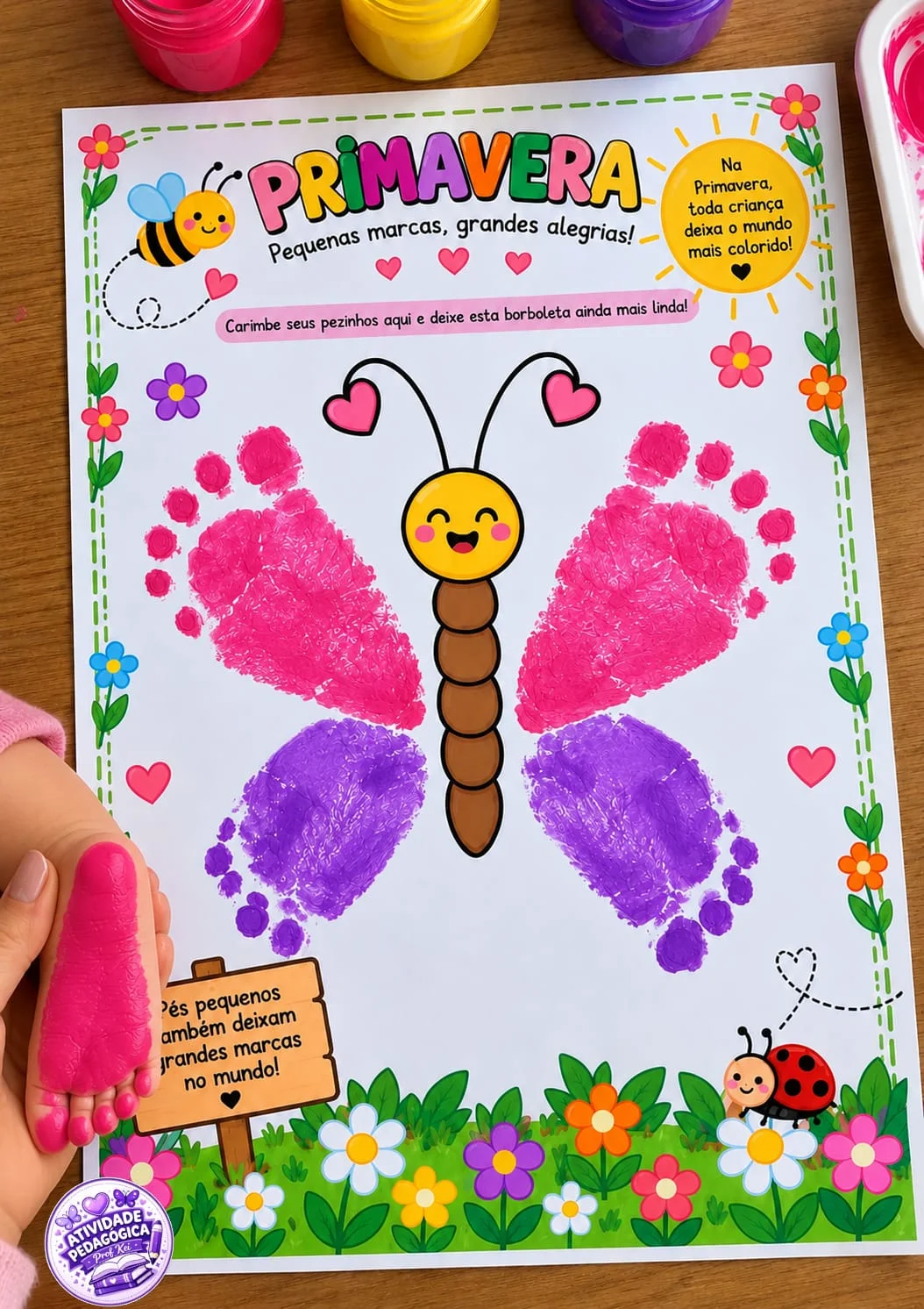 ATIVIDADE DA PRIMAVERA — capa do material