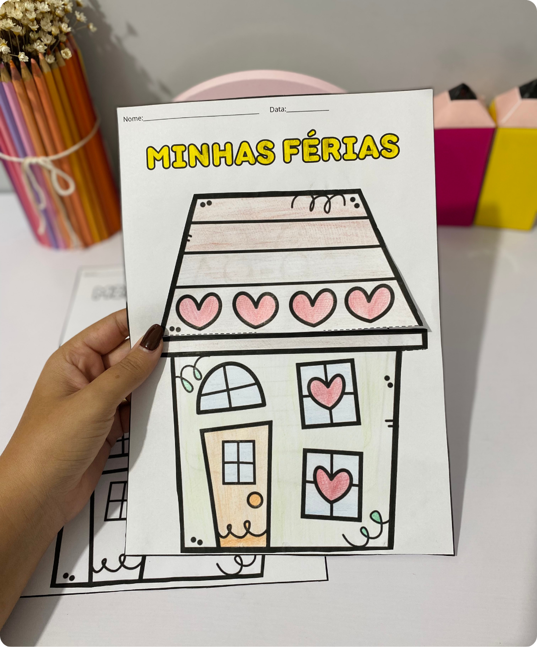 Atividade de acolhimento para imprimir – volta às aulas — amostra 2: Uma proposta para receber a turma