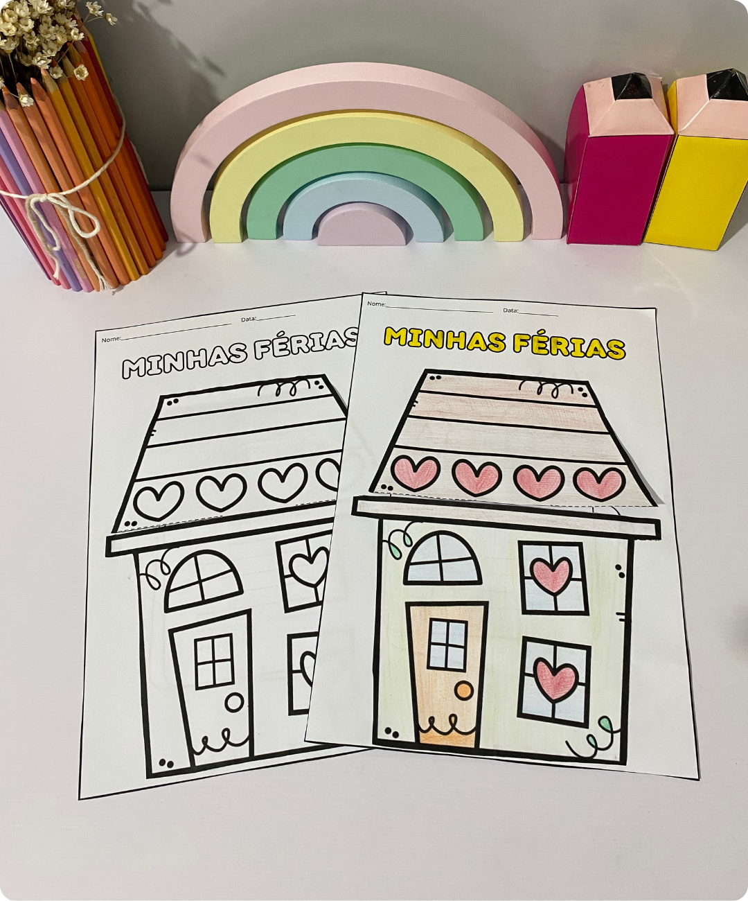 Atividade de acolhimento para imprimir – volta às aulas — amostra 5: Prepare a recepção da turma após o recesso com uma…