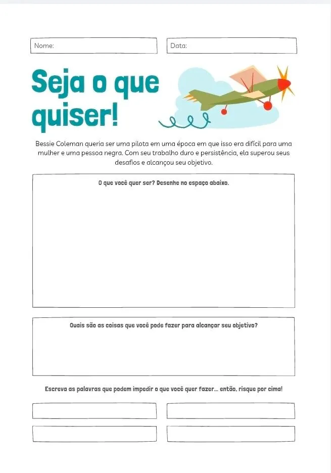 Atividade de alfabetização PLR Fundamental Kit com 1.000 atividades 1º ao 5º ano — amostra 4 do material