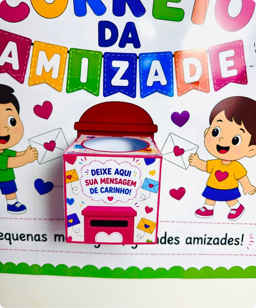 Atividade de amizade para imprimir – anos iniciais — amostra 3: O que está disponível no material
