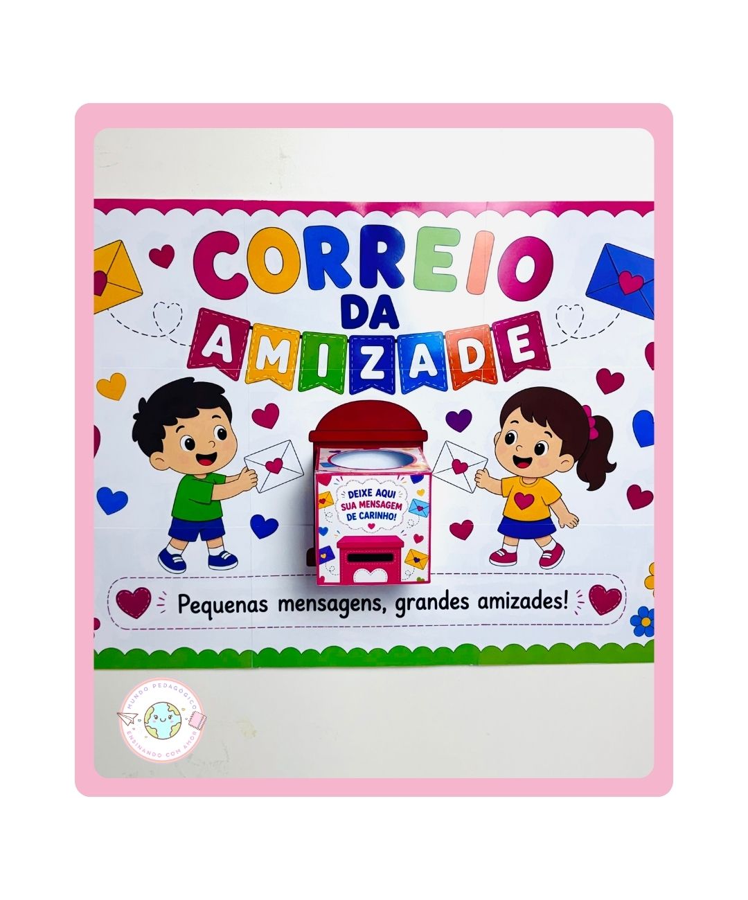 Atividade de amizade para imprimir – anos iniciais — capa do material