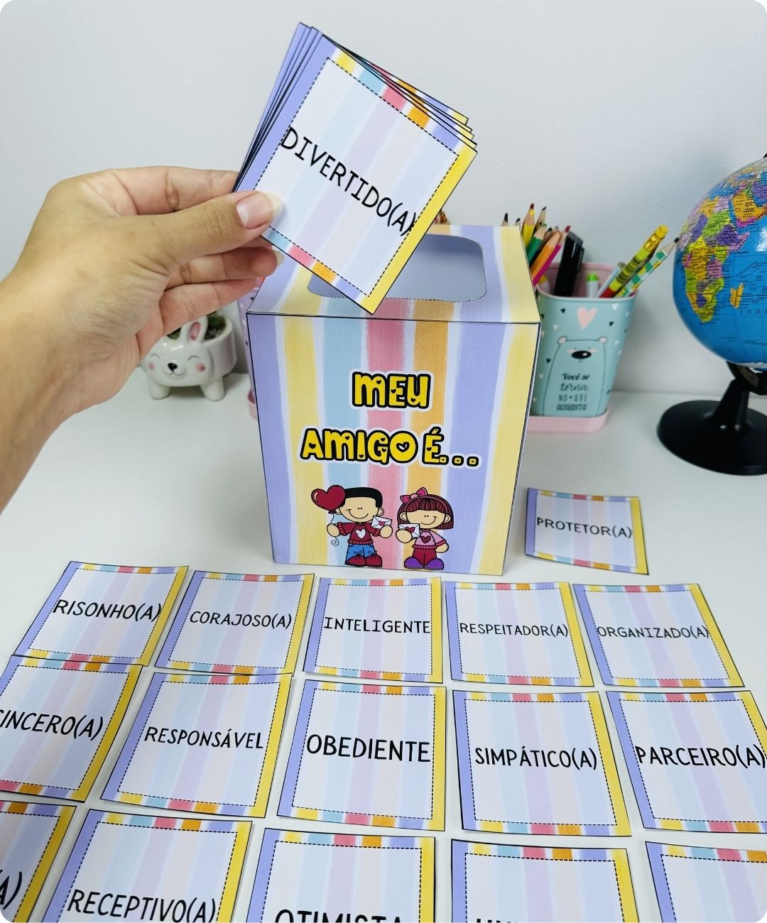 Atividade de amizade para imprimir — Dia do Amigo — amostra 4: Para quem é indicado