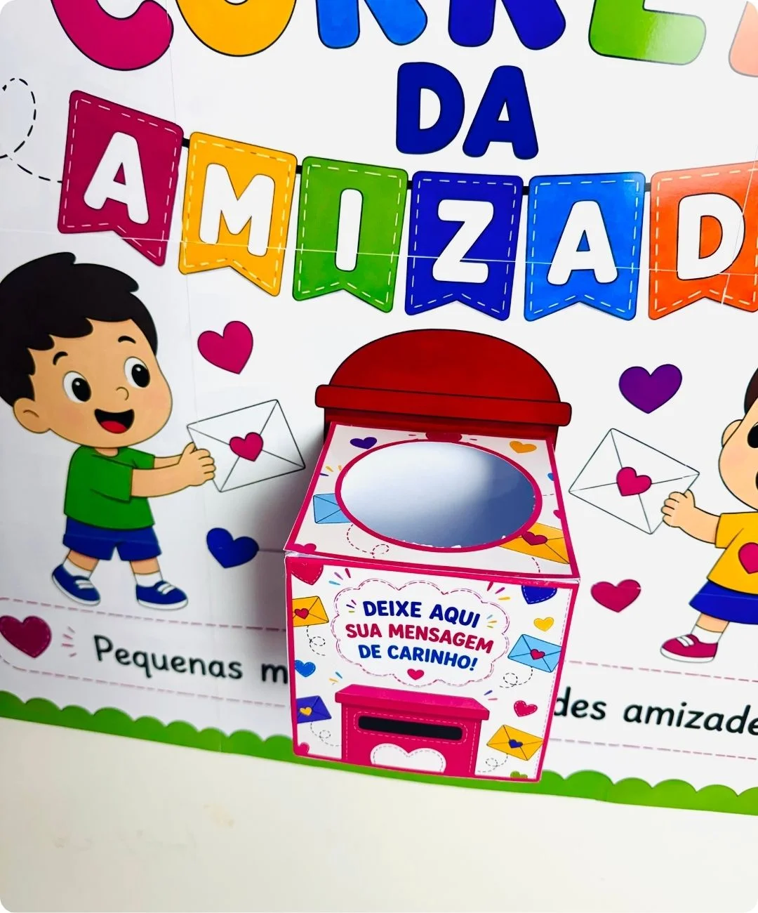 Atividade de amizade para imprimir no Dia do Amigo — amostra 2: Como conduzir a atividade em sala