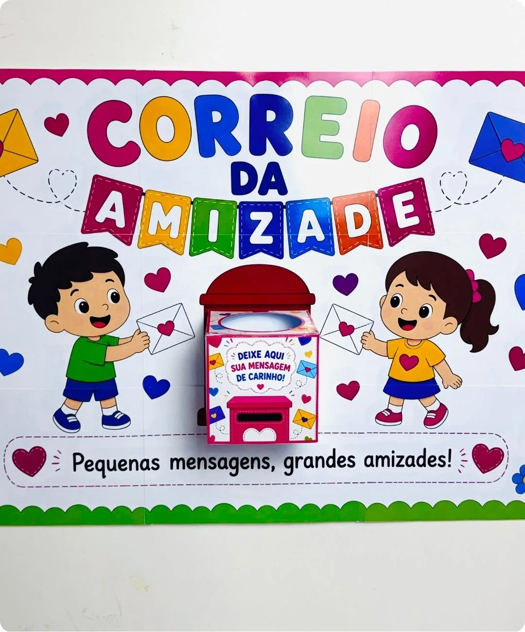Atividade de amizade para imprimir no Dia do Amigo — capa do material