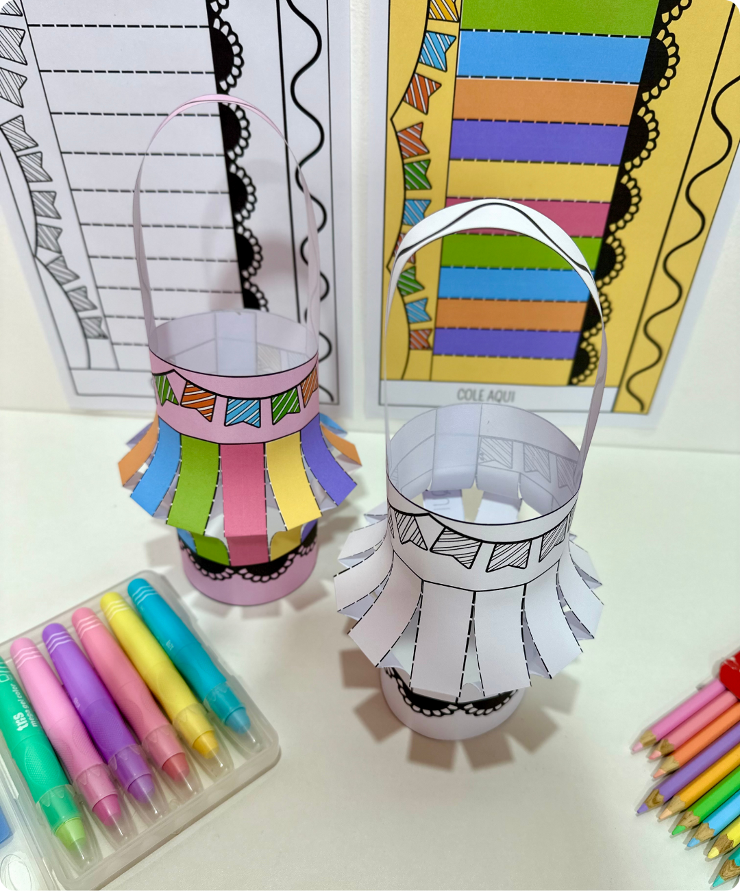 Atividade de balão junino 3D para imprimir – Educação Infantil — amostra 4: Para quem é indicado