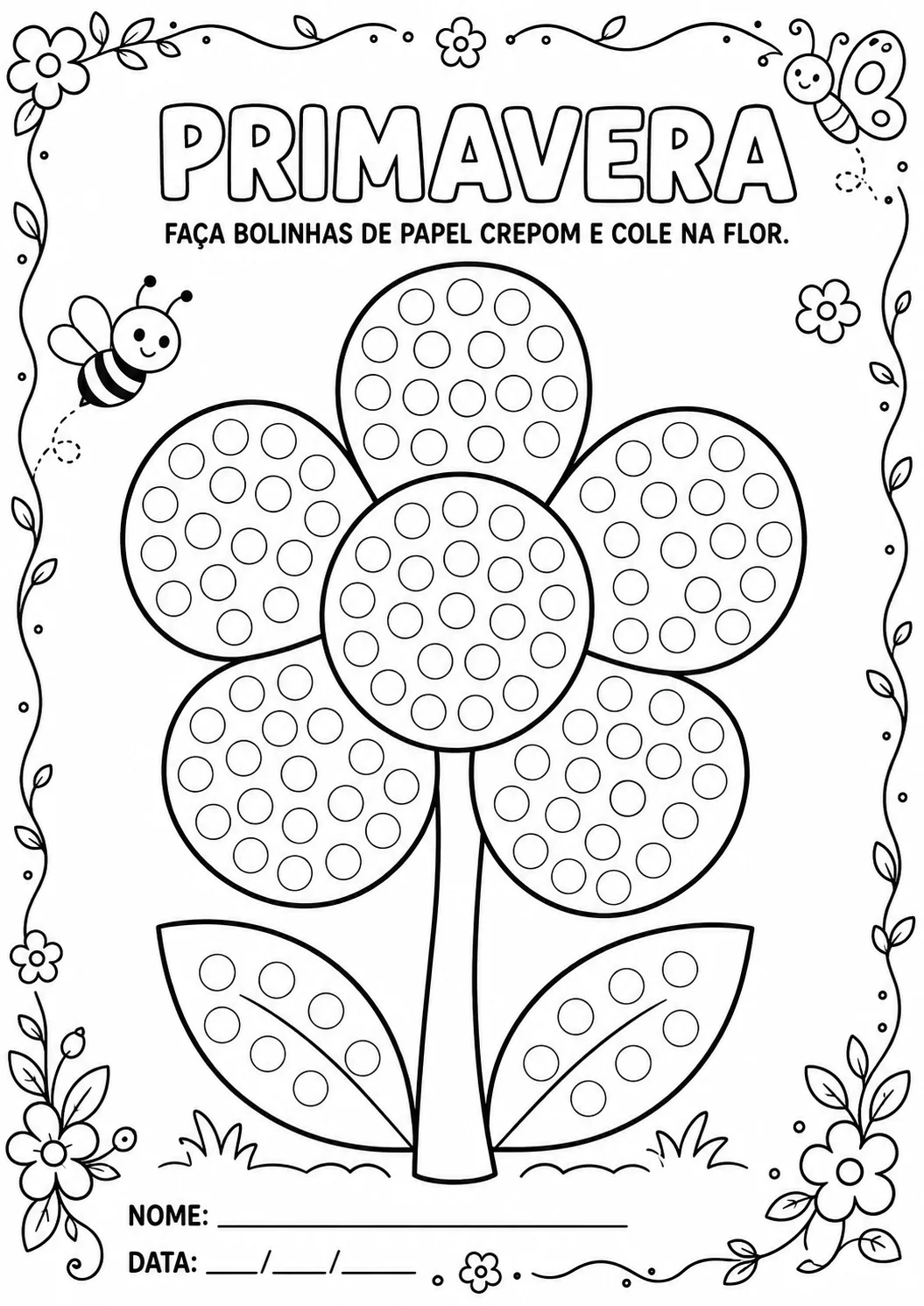 🌸 ATIVIDADE DE COLAGEM – PRIMAVERA 🌸 APRENDIZAGEM ALEGRE E DIVERTIDA — amostra 2: 🌸 ATIVIDADE DE COLAGEM – PRIMAVERA 🌸…
