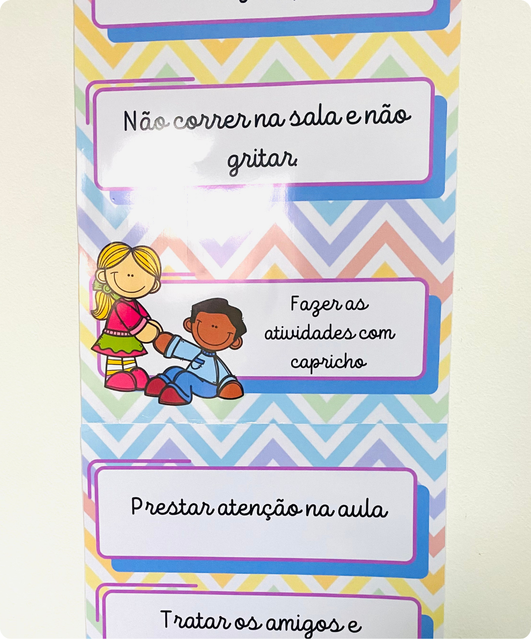Atividade de combinados para imprimir — amostra 3: O que você encontra no PDF