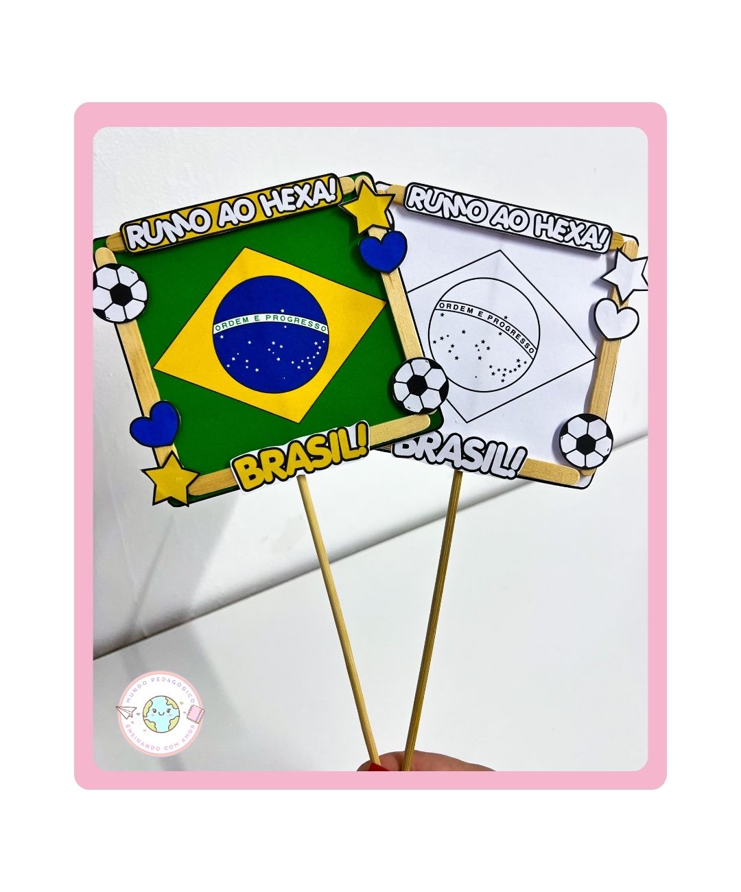 Atividade de Copa do Mundo para imprimir — capa do material