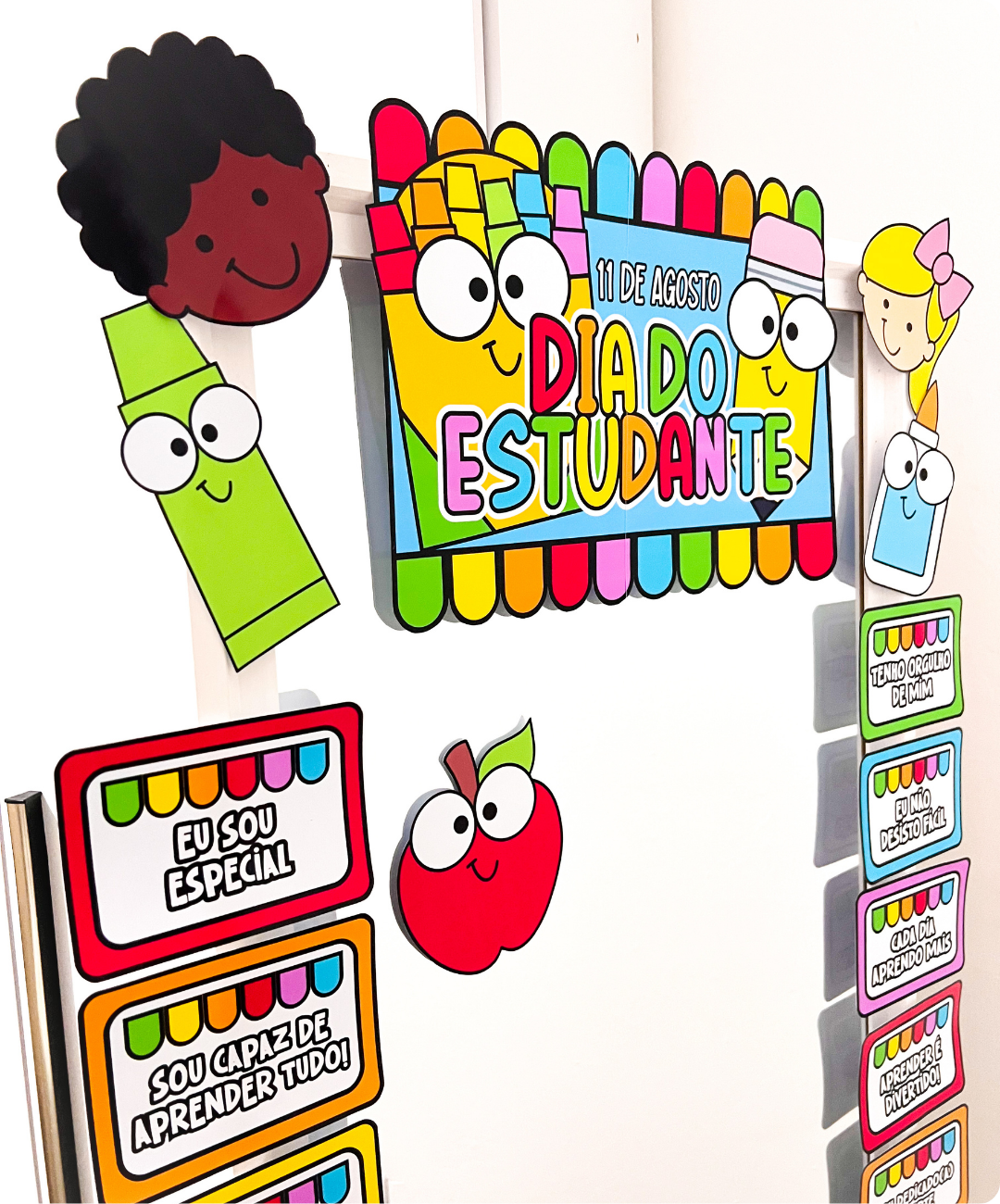 Atividade de Dia do Estudante para imprimir — amostra 6: Leve o Dia do Estudante para a sala com um PDF colorido inspirado…