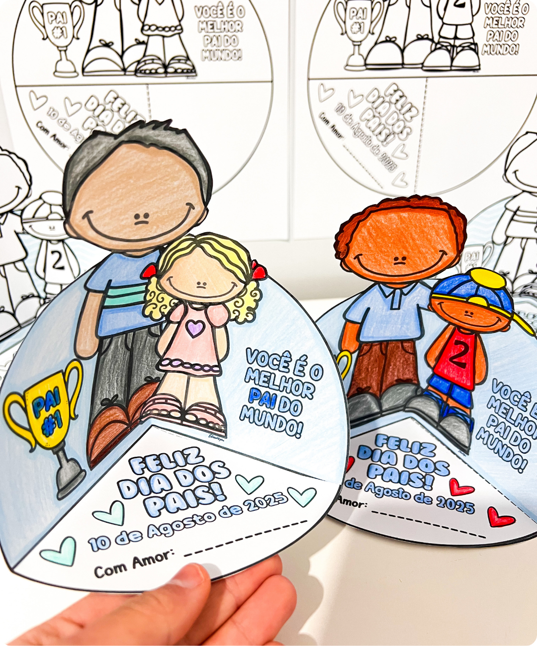 Atividade de Dia dos Pais para imprimir – Educação Infantil — amostra 2: Como aplicar a atividade em sala
