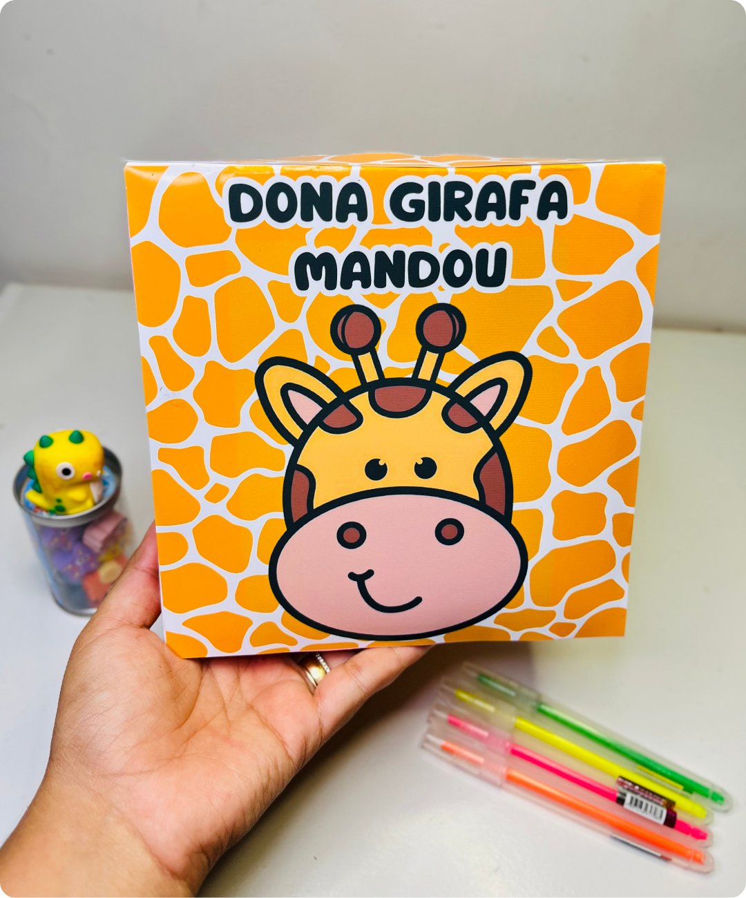 Atividade de Dona Girafa Mandou para imprimir – Anos iniciais — amostra 1: Uma proposta para receber a turma