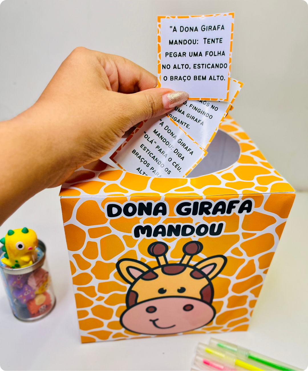 Atividade de Dona Girafa Mandou para imprimir – Anos iniciais — amostra 2: Como aplicar em sala de aula