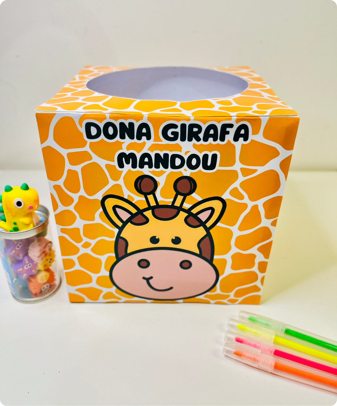 Atividade de Dona Girafa Mandou para imprimir – Anos iniciais — amostra 3: O que vem no material