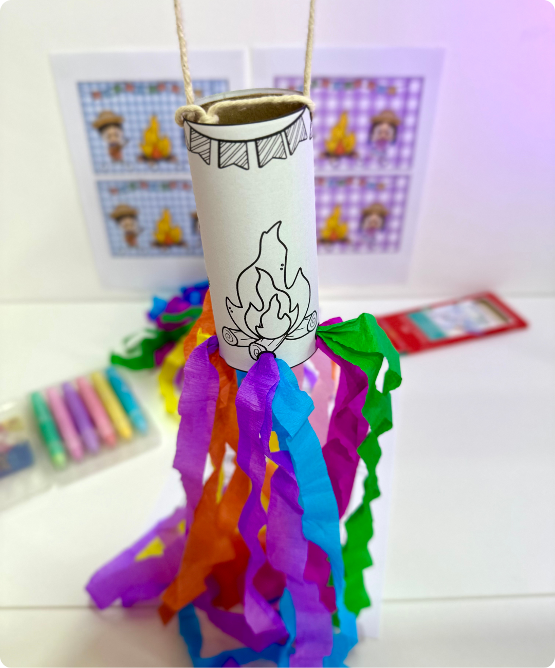 Atividade de Festa Junina para imprimir – Educação Infantil — amostra 1: Uma proposta junina para levar à sala