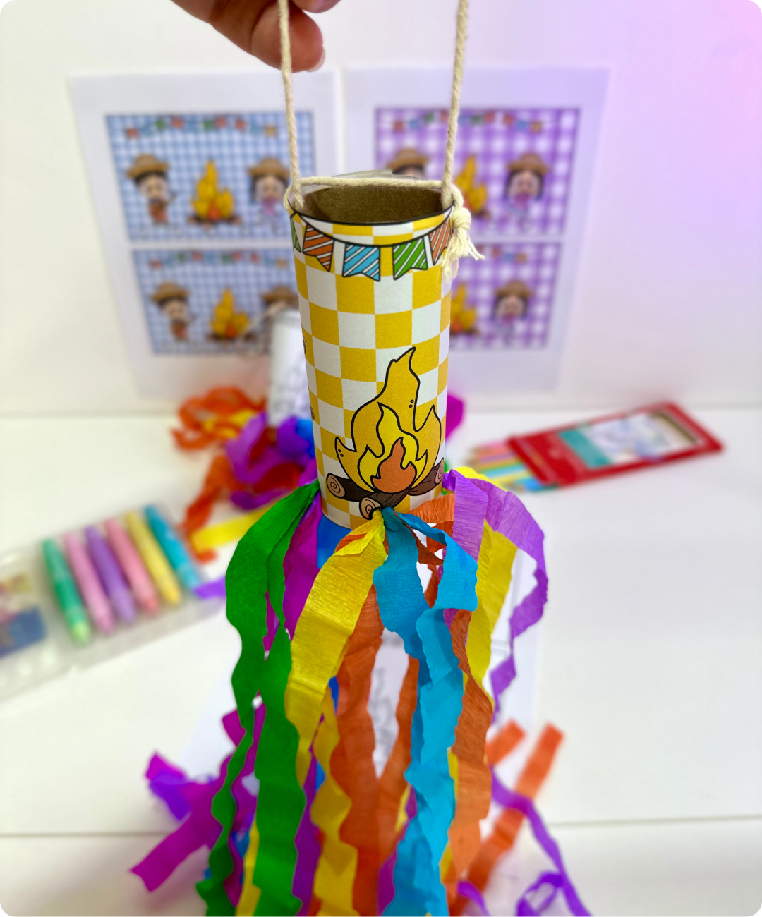 Atividade de Festa Junina para imprimir – Educação Infantil — amostra 4: Para quem esta proposta é indicada
