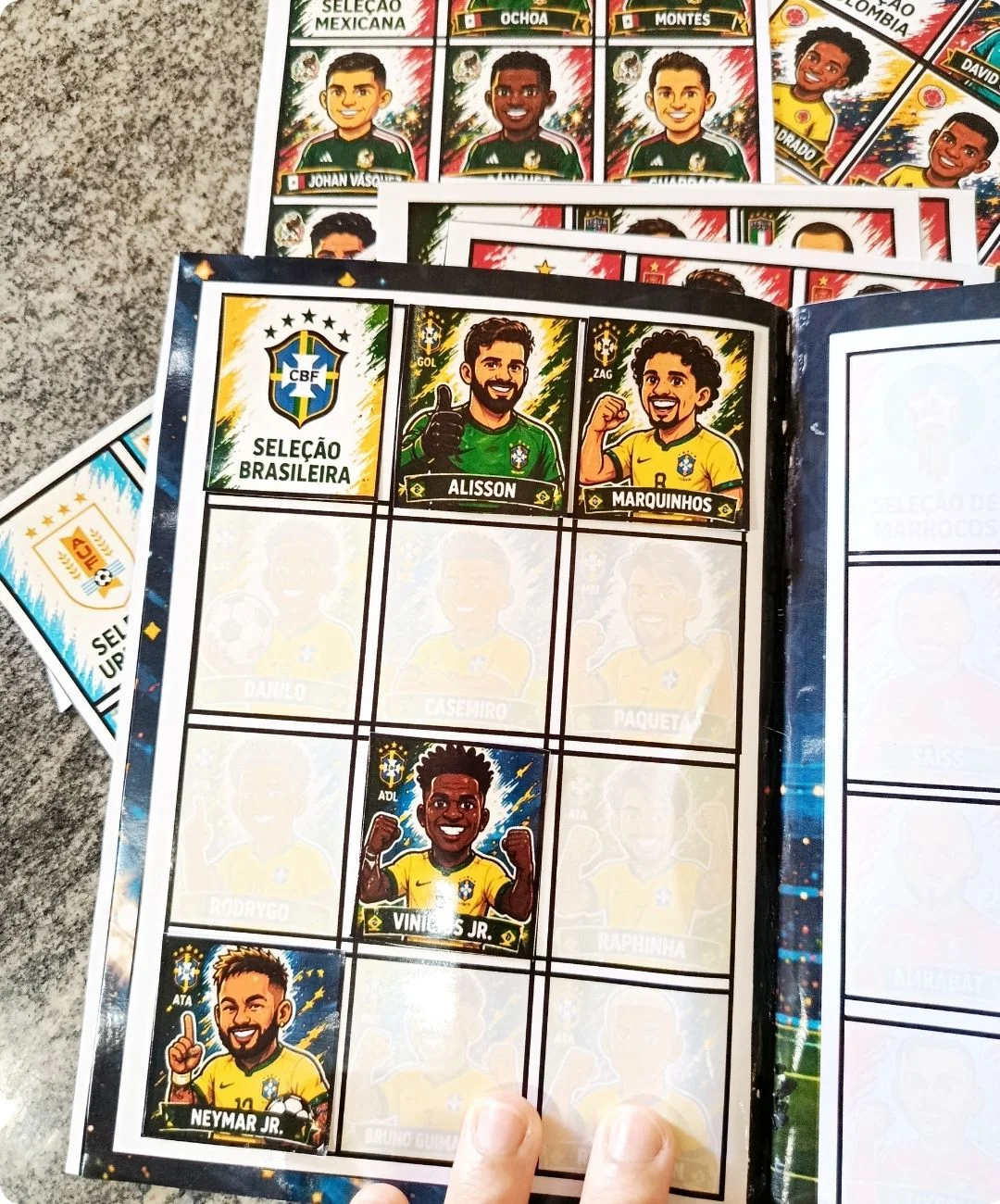 Atividade de futebol da Copa 2026 para imprimir — amostra 3: O que está incluído no material