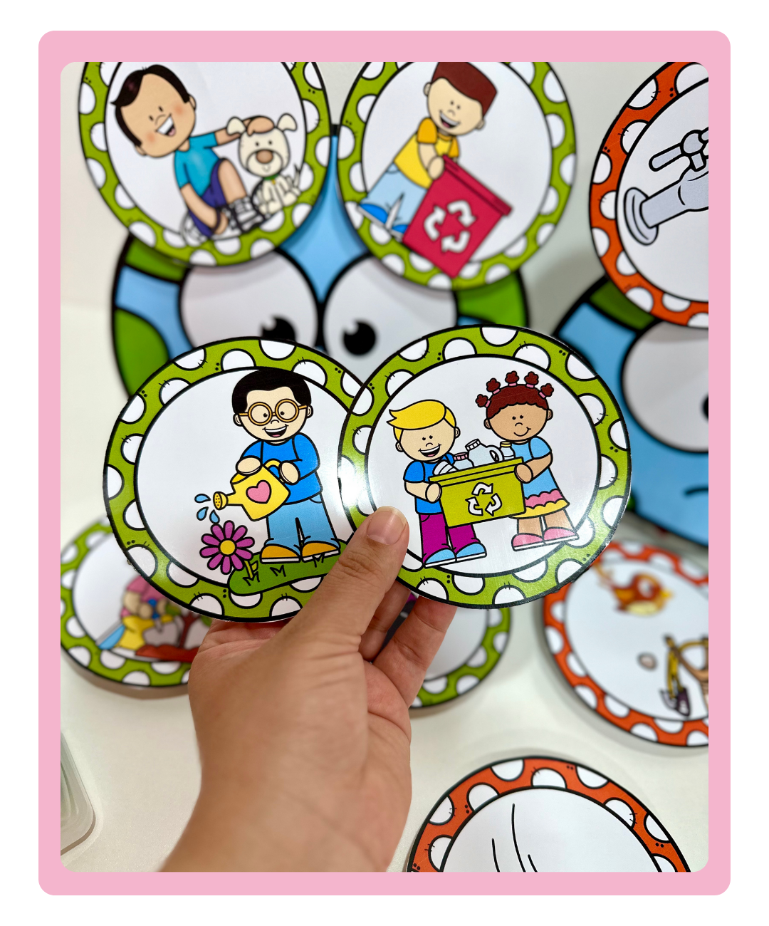 Atividade de meio ambiente para imprimir na Educação Infantil — amostra 5: Leve o cuidado com o planeta para a conversa com…
