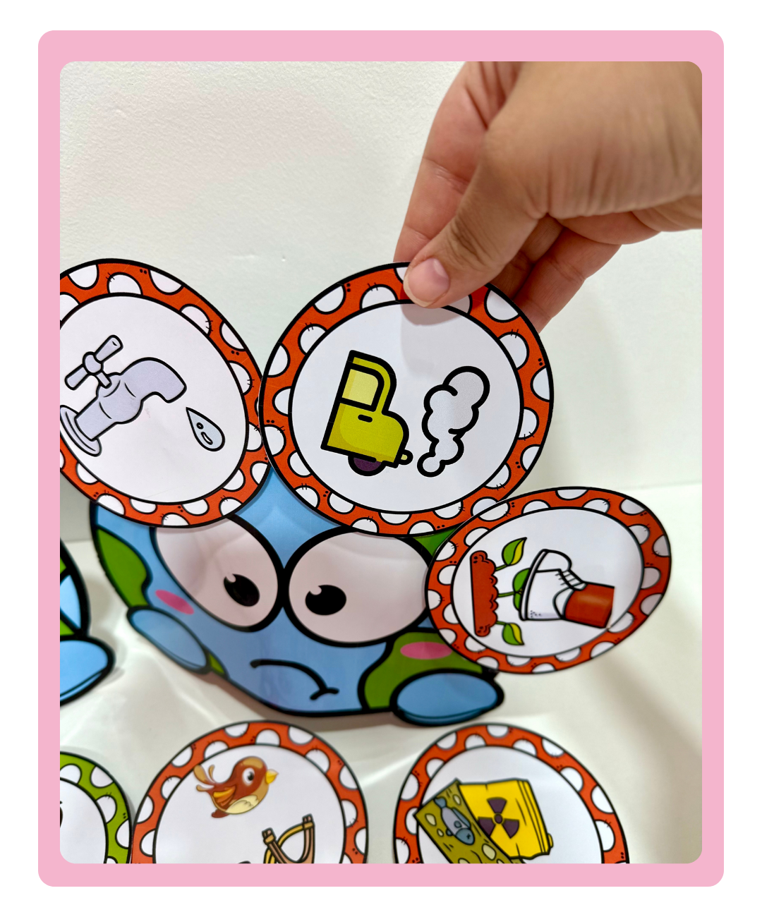 Atividade de meio ambiente para imprimir na Educação Infantil — amostra 7: Leve o cuidado com o planeta para a conversa com…