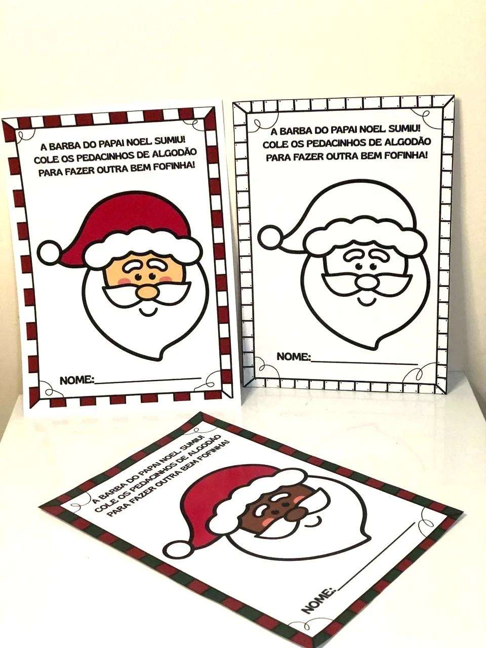 Atividade de Natal: Barba do Papai Noel com Algodão — Datas comemorativas para Educação Infantil: Atividade de Natal para… Atividade de Natal: Barba do Papai Noel com Algodão — Datas comemorativas para Educação Infantil: Atividade de Natal para…
