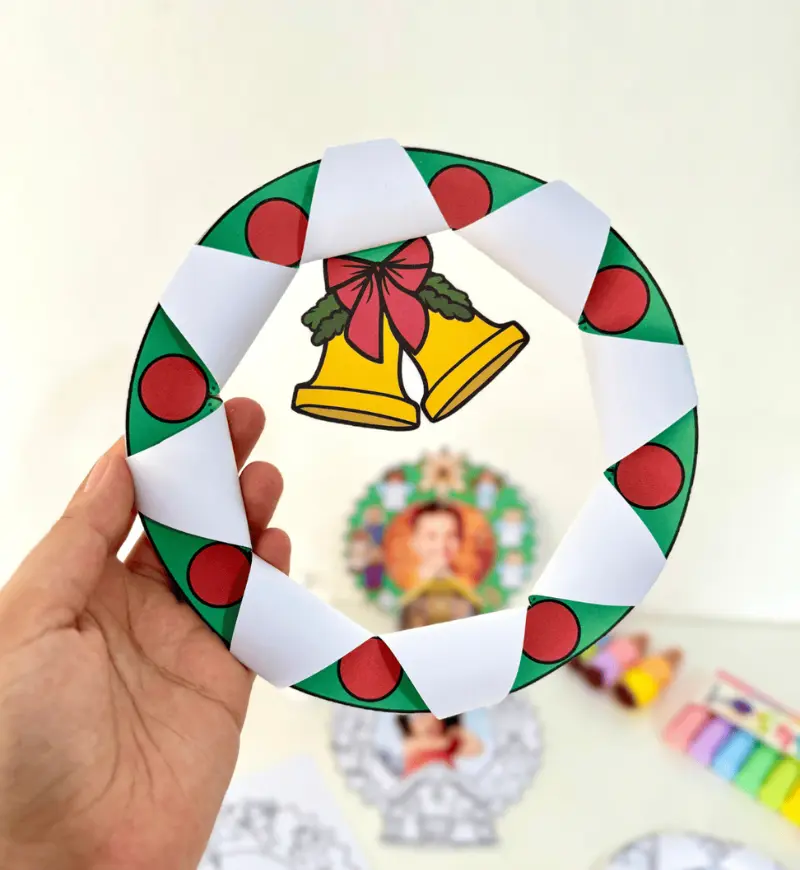 Atividade de Natal: Guirlandas para Educação Infantil em PDF — amostra 4: Para quem o arquivo é indicado