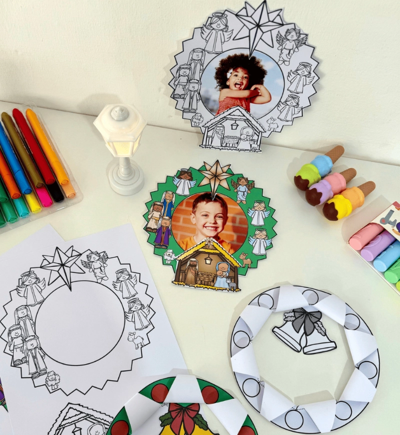 Atividade de Natal: Guirlandas para Educação Infantil em PDF — amostra 6: Explore o Natal na Educação Infantil com…