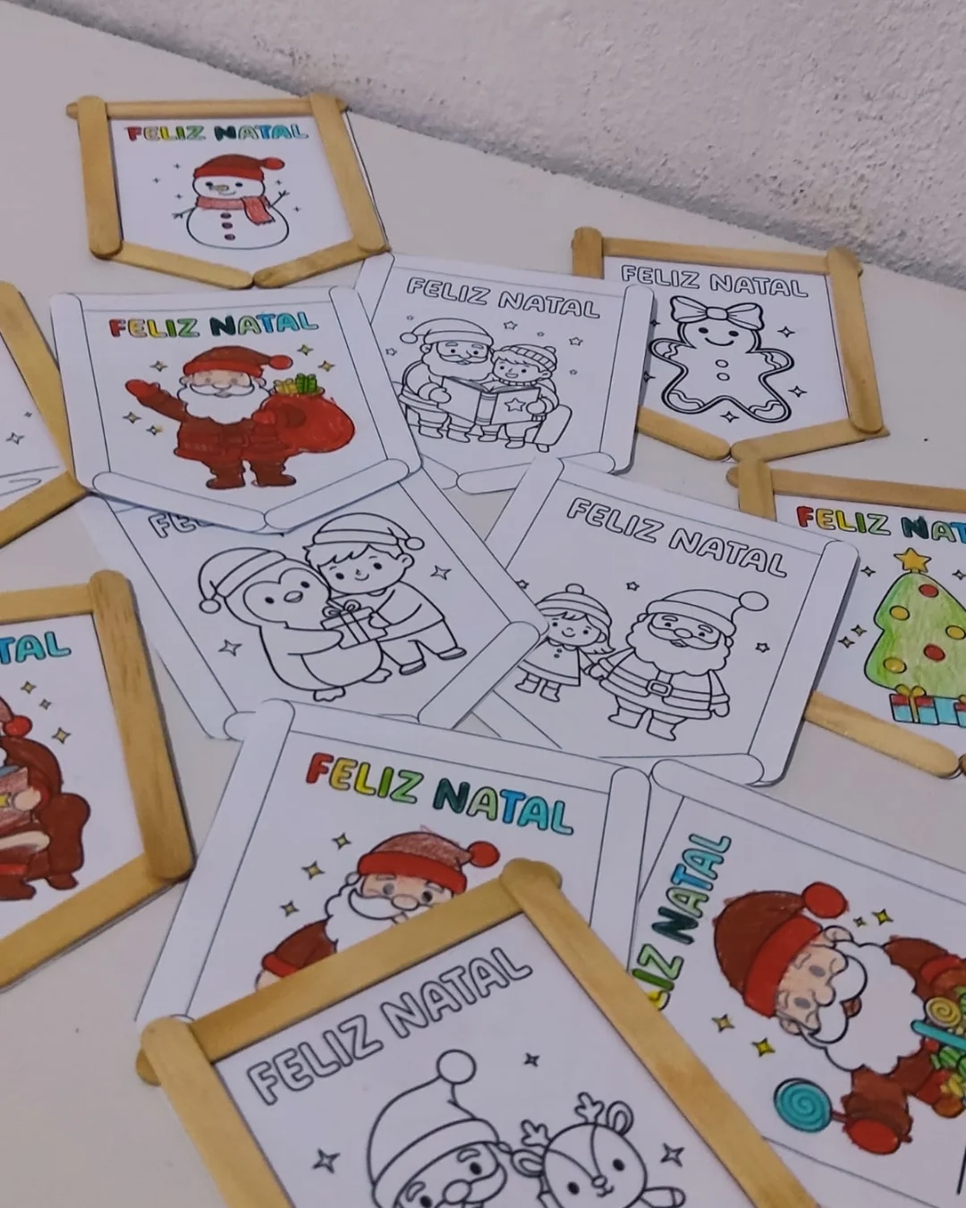 ATIVIDADE DE NATAL INTERATIVA - ARQUIVO EM PDF — amostra 5: Uma atividade simples, criativa e encantadora para celebrar o…