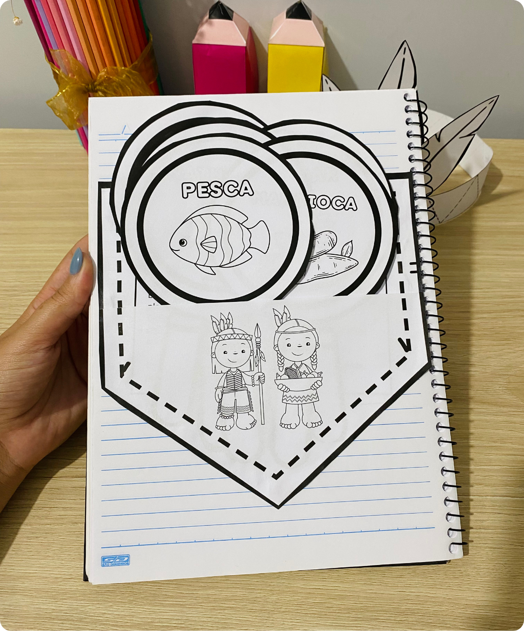 Atividade de povos indígenas para imprimir — amostra 1: Da impressão à conversa com a turma