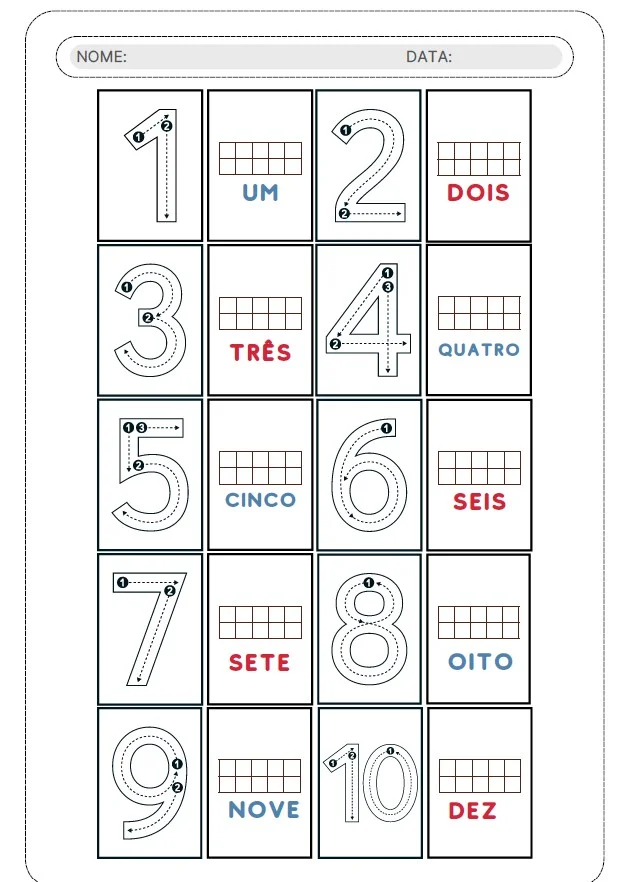 ATIVIDADE DE QUANTIDADES E NÚMEROS - EDUCAÇÃO INFANTIL E FUNDAMENTAL — amostra 1: Uma atividade prática e lúdica para…