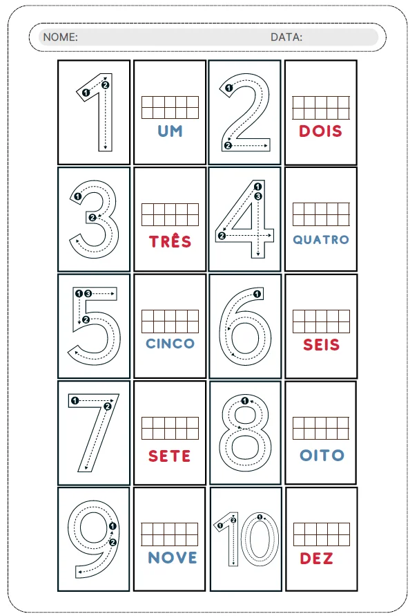 ATIVIDADE DE QUANTIDADES E NÚMEROS - EDUCAÇÃO INFANTIL E FUNDAMENTAL — amostra 4: Uma atividade prática e lúdica para…