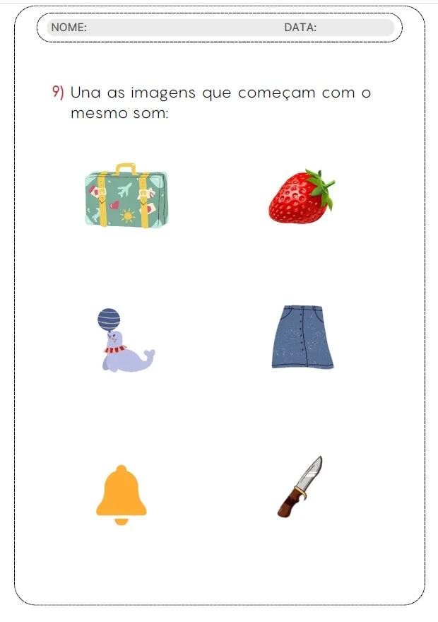 ATIVIDADE DE TRAVA LINGUAS E RIMAS- ENSINO FUNDAMENTAL COM 10 PAG — amostra 5: Uma proposta divertida para trabalhar sons,…
