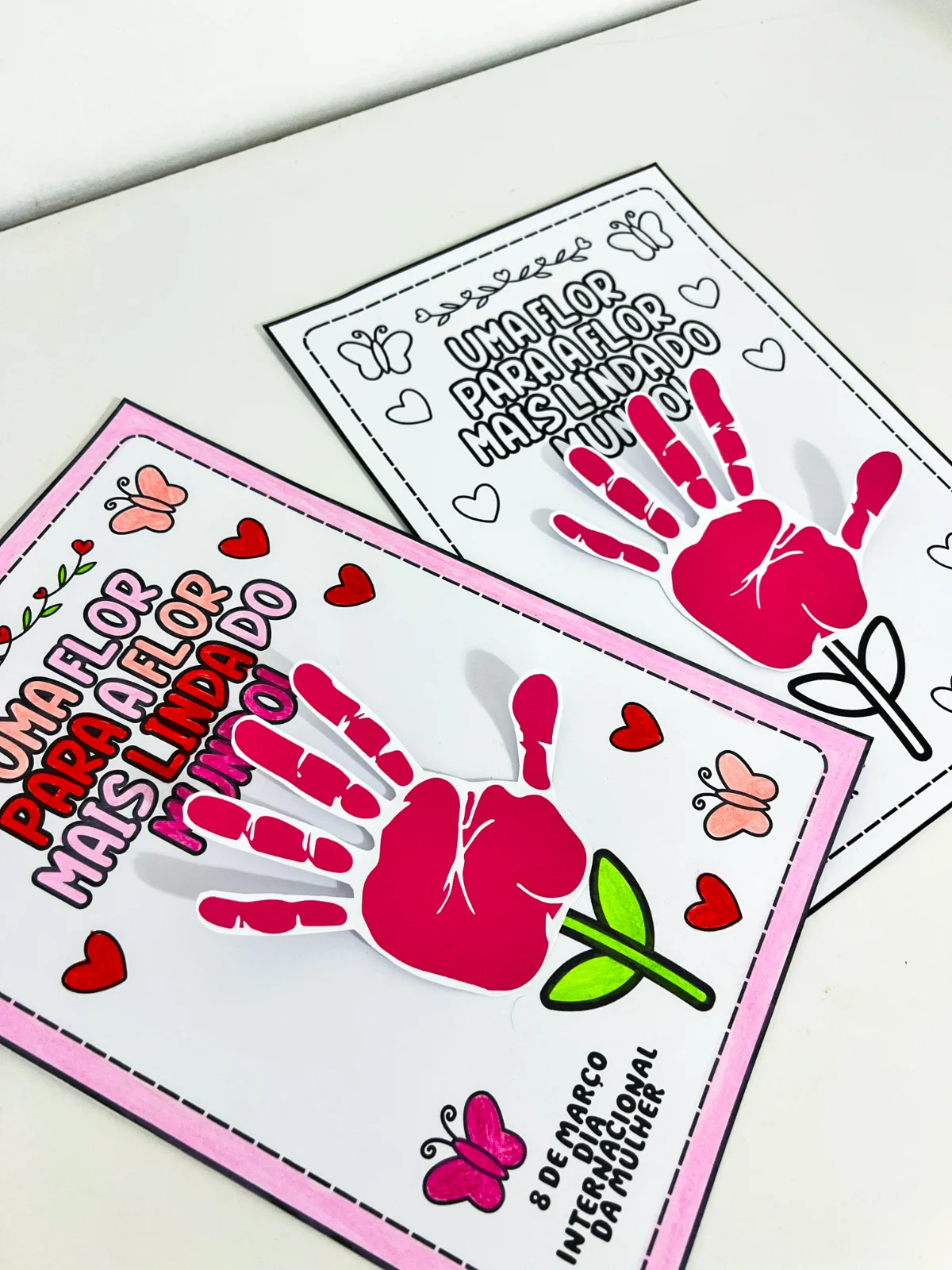 Atividade Dia da Mulher Mãozinhas – Material Pedagógico — amostra 3: Recurso em 1 página ideal para trabalhar o Dia da… Atividade Dia da Mulher Mãozinhas – Material Pedagógico — amostra 3: Recurso em 1 página ideal para trabalhar o Dia da…