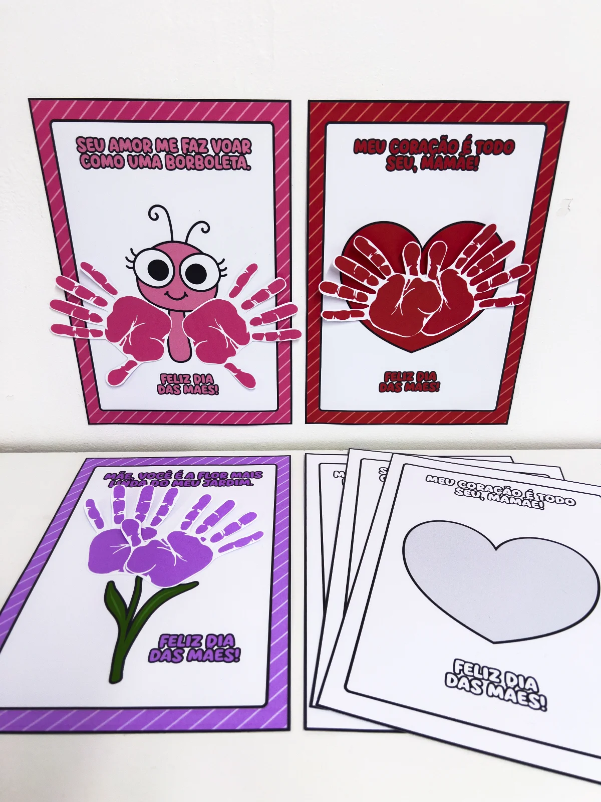 Atividade Dia das Mães Mãozinhas – Atividade para Imprimir — capa do material