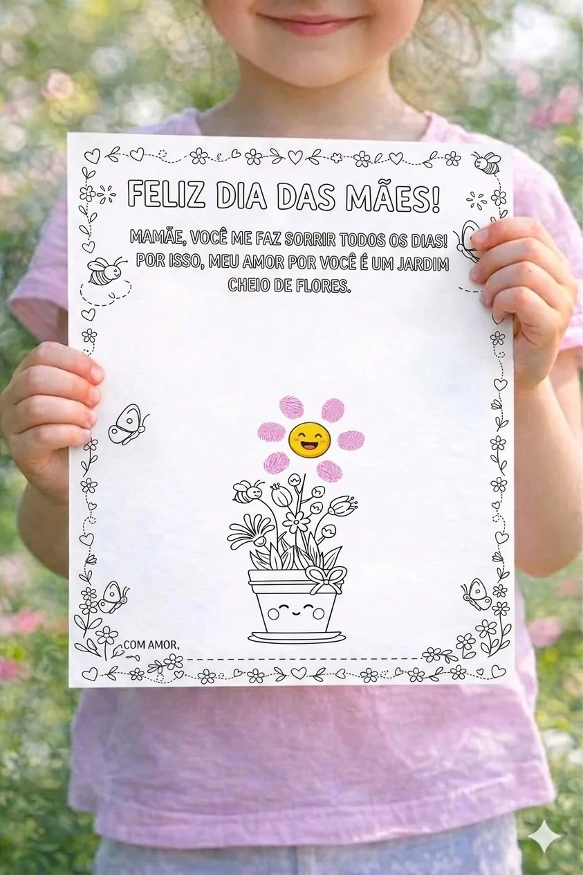 Atividade dia das mães — amostra 1: 🌸💖 ARQUIVO DIA DAS MÃES 💖🌸 Uma lembrancinha linda e super especial para trabalhar…