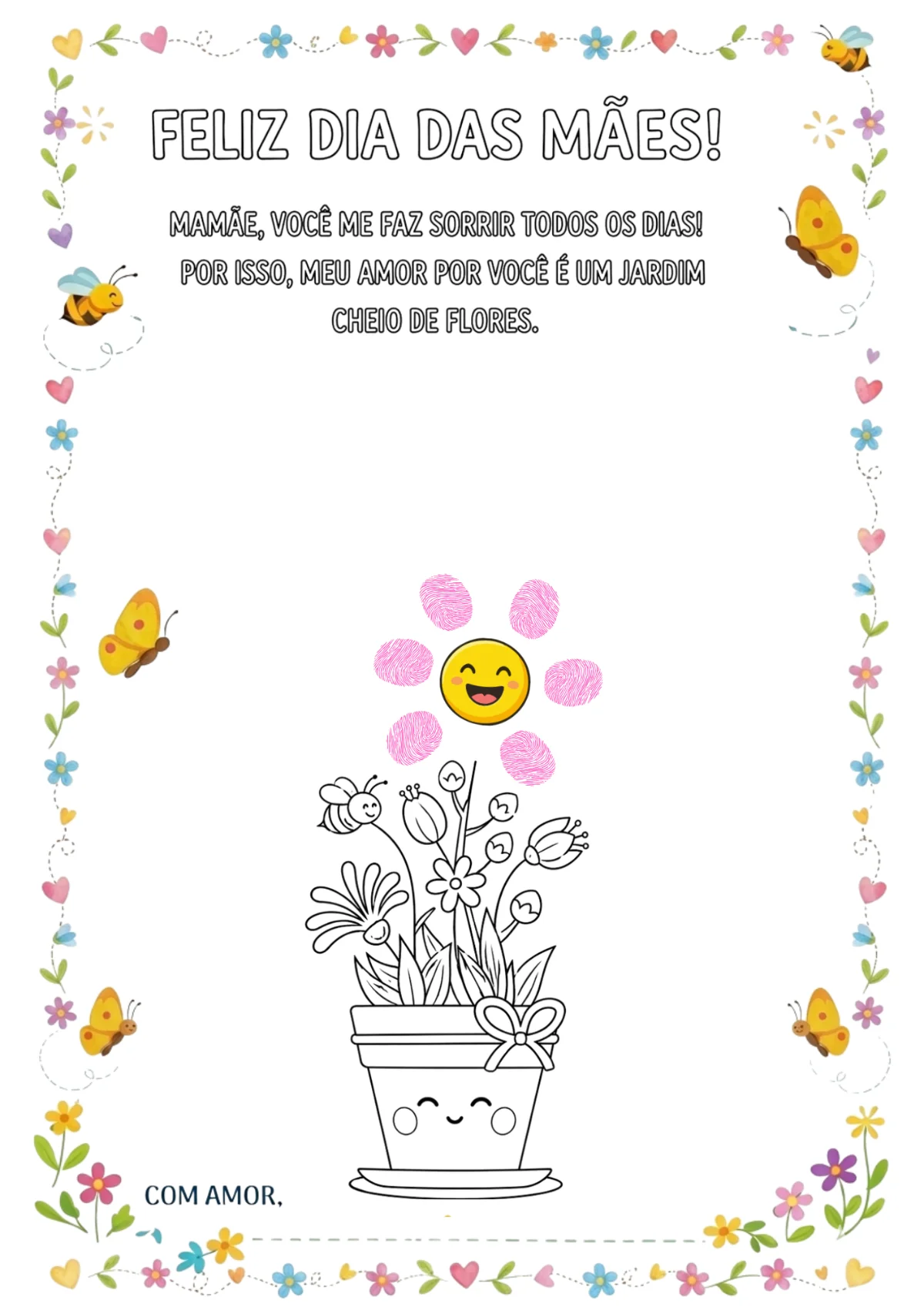 Atividade dia das mães — amostra 3: 🌸💖 ARQUIVO DIA DAS MÃES 💖🌸 Uma lembrancinha linda e super especial para trabalhar…