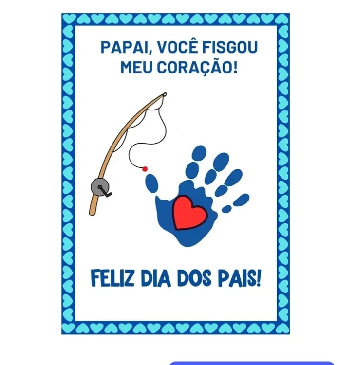 Atividade dia dos pais — amostra 1: 💙🎣 NOVIDADE PARA O DIA DOS PAIS