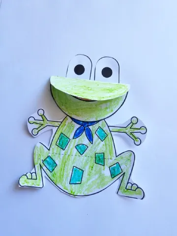 Atividade Dobradura Sapo | Educação Infantil — amostra 4: Uma atividade simples, divertida e cheia de possibilidades para…