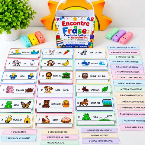Atividade Encontre a Frase -Ensino Fundamental — capa do material