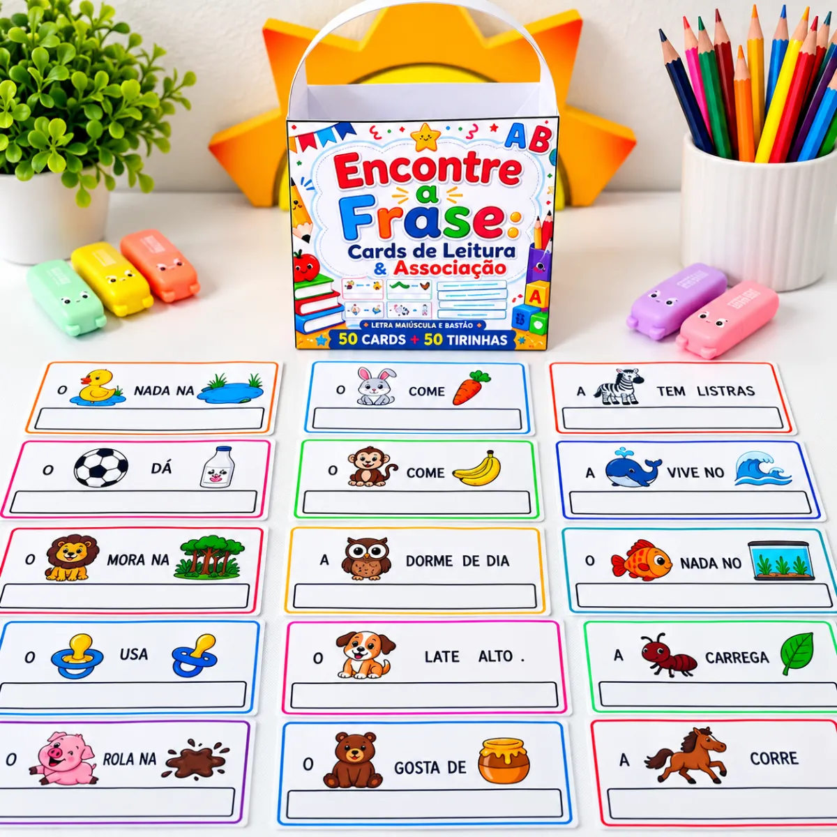 Atividade Encontre a Frase -Ensino Fundamental — amostra 1: Encontre a Frase