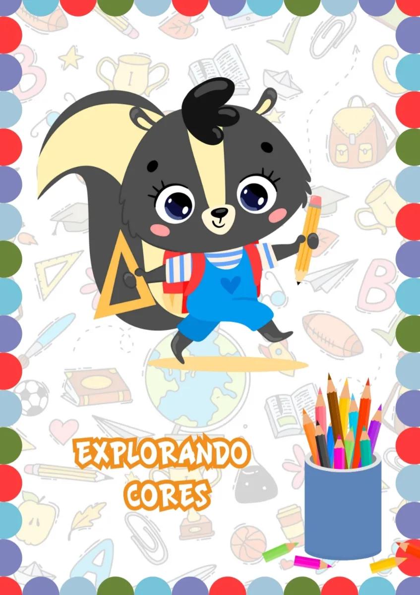 Atividade Explorando Cores Educação Infantil — Atividades para Educação Infantil: Atividade lúdica Explorando Cores em PDF…